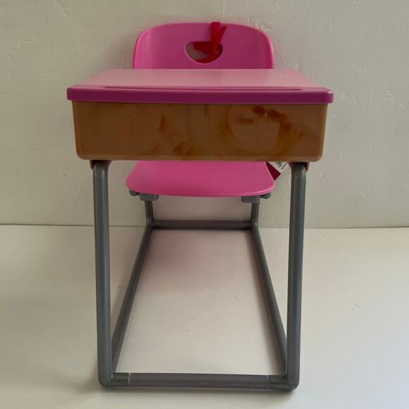 Our Generation Flying Colors Classroom School Desk for 18" Dolls Pink NWT - Picture 4 of 12